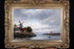 Hermanus Koekkoek II (1836–1909) - Hollands Havengezicht bij