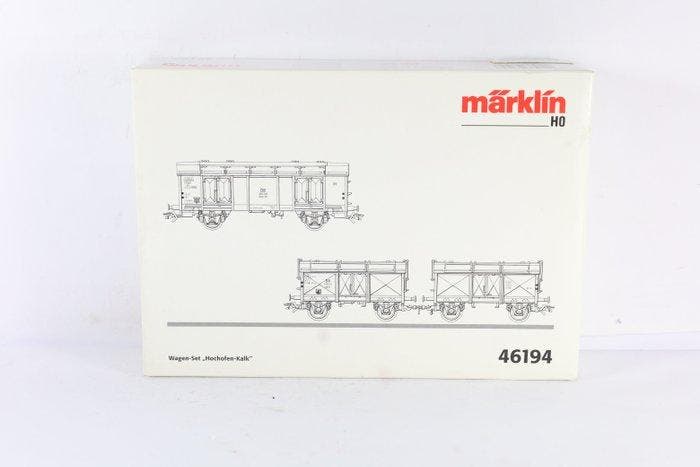 Märklin H0 - 46194 - Modeltrein goederenwagonset (1) -, Hobby en Vrije tijd, Modeltreinen | H0