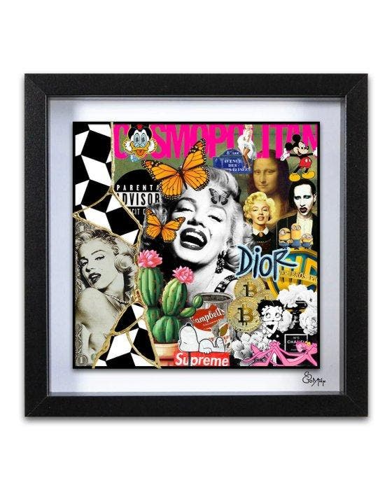 Stéphanie Godann - Iconic Marilyn Monroe, Antiquités & Art, Art | Objets design