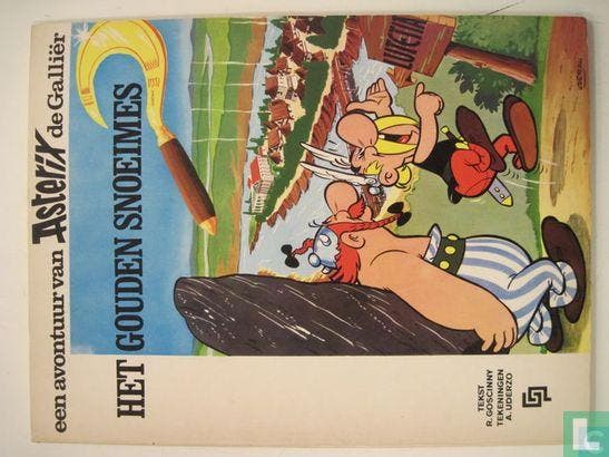 Asterix - Het gouden snoeimes - 1967, Boeken, Stripverhalen, Zo goed als nieuw, Eén stripboek, Verzenden