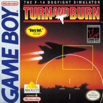 Turn And Burn the F-14 Dogfight Simulator - Gameboy Class..., Ophalen of Verzenden, Zo goed als nieuw