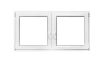 PVC kunststof raam draaikiep-draaikiep b150xh80 cm wit stomp, Ophalen of Verzenden, Gevelraam of Ruit
