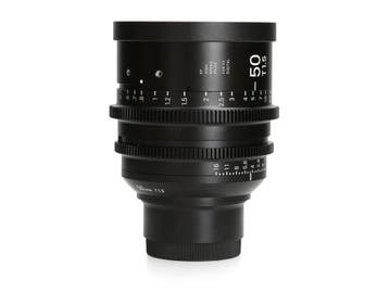 Sigma 50mm T1.5 FF Cine High Speed Prime - Sony E, Ophalen of Verzenden