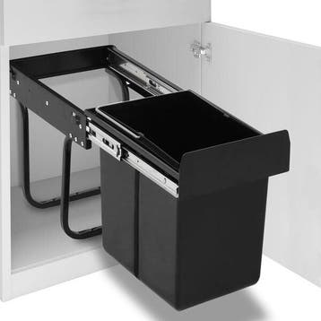 Poubelle encastrable 20L - Noire - Seconde chance - Eco-r..., Maison & Meubles, Verzenden