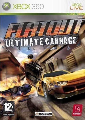 Flatout Ultimate Carnage (Xbox 360 Games), Ophalen of Verzenden, Zo goed als nieuw