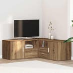 vidaXL Hoekkast 200x40x45 cm bewerkt hout artisanaal, Verzenden