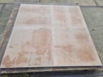 Veiling - 76,80 M2 Keramische Tegel Roest Bruin Nuance 80x80, Nieuw