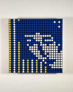 Giovanni Contardi - Rubiks Cube Mosaic - Inquisitor