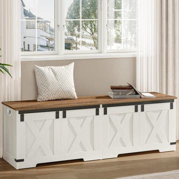 Hzuaneri SB15014X Schoenbank, zitbank met opbergruimte, opbe, Huis en Inrichting, Verzenden, Nieuw