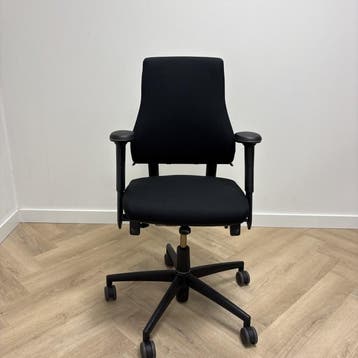 Opnieuw gestoffeerd  BMA Axia 2.2 ergonomische bureaustoel,, Ergonomisch, Gebruikt, Zwart, Bureaustoel