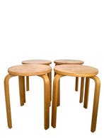 IKEA - Kruk - Frosta - Berkenhout, Birch - Vier Kleine