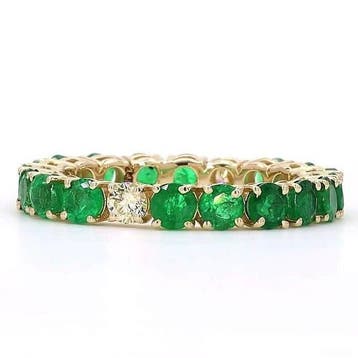 Zonder minimumprijs - Ring - 14 karaat Geel goud - 1.80ct.
