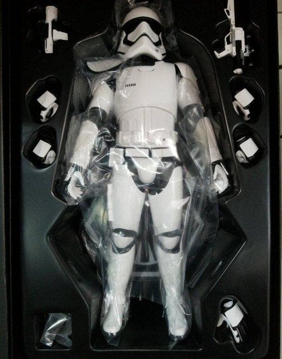 Hot Toys - Figuur - Star Wars First Order Stormtrooper -, Collections, Cinéma & Télévision