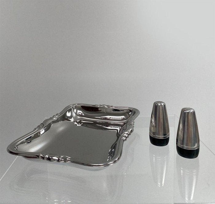 Alessi - Ufficio Tecnico Alessi - Dienblad (3) - Barocco, Antiek en Kunst, Antiek | Meubels | Stoelen en Sofa's