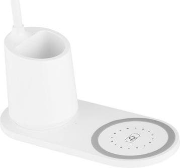 2dekans | Globo tafellamp Melli - wit - kunststof - 58429W, Ophalen of Verzenden, Nieuw
