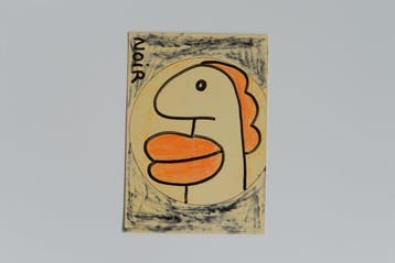 Thierry Noir (1958) - HEADS Berlin Wall · Original drawing ·