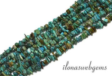 Turkoois kralen / edelsteen kralen / zelf sieraden maken, Hobby en Vrije tijd, Verzenden, Nieuw, Kraal