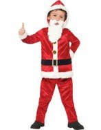 Luxe kerstman pak voor kids, Ophalen of Verzenden, Nieuw