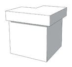 *TIP* Toonbank U-Frame Thick C-PUH-007, Ophalen of Verzenden