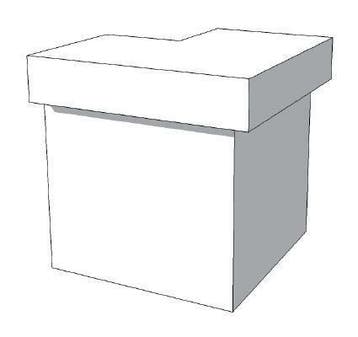 *TIP* Toonbank U-Frame Thick C-PUH-007, Ophalen of Verzenden