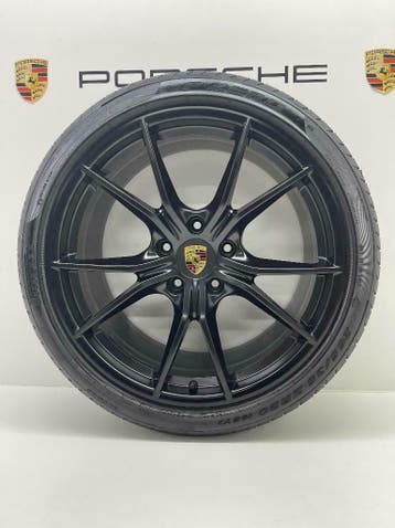 Porsche Boxster/Cayman 20inch Carrera S IV GTS met banden, Ophalen, Gebruikt, 265 mm, Banden en Velgen