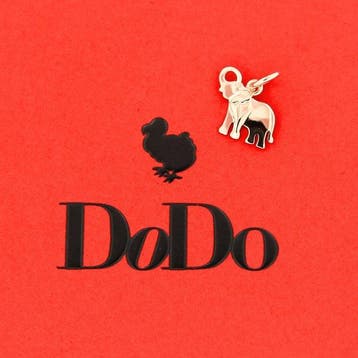Sans prix de réserve - Dodo - Pendentif - 9 carats Or rose