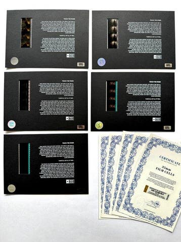 Spider-Man – Rare Set of 4 Mounted 35mm Film Cells –, Nieuw