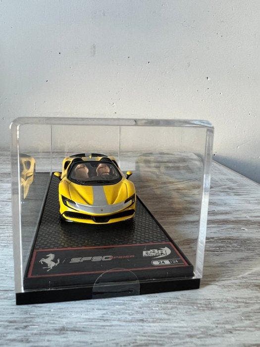 BBR 1:43 - Modelauto - Ferrari SF90 Spider - Giallo Modena, Hobby & Loisirs créatifs, Voitures miniatures | 1:5 à 1:12