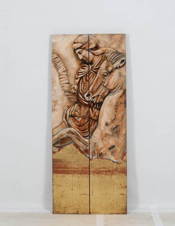 Louis Nagelkerke (1949) - Griekse reliëf