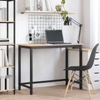 vidaXL Tafel Naturel 100 x 50 x 77 cm Engineered hout en, Verzenden, Nieuw