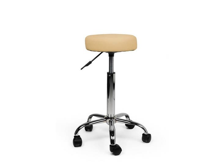 Tabouret Beige - Standaard Zithoogte, Maison & Meubles, Tabourets