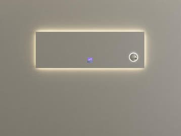 Veiling - Spiegel met LED & Bluetooth 150x50cm, Nieuw