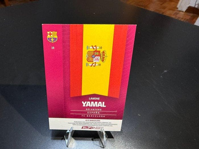 2024 Topps FC Barcelona Team Set Lamine Yamal /99 Numbered, Collections, Autocollants