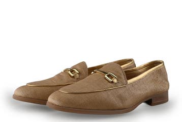 Unisa Loafers in maat 42 Bruin, Kleding | Dames, Bruin, Verzenden, Overige typen, Zo goed als nieuw