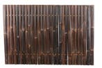 Bamboescherm zwart 60-90mm 120x180cm, Tuin en Terras, Schuttingen, Verzenden, Nieuw