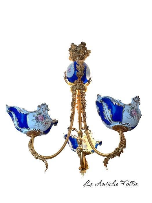 Lustre - Bronze doré, Antiek en Kunst, Curiosa en Brocante