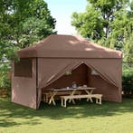 vidaXL Partytent Bruin 292 x 440 x 315 cm Oxford Stof, Verzenden