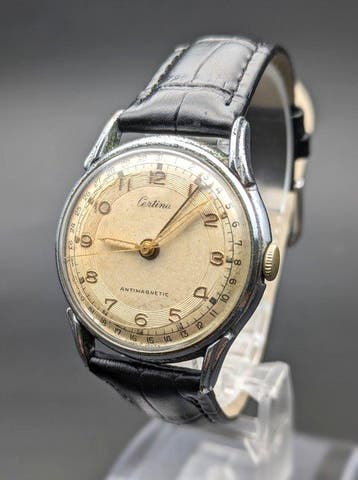 Certina - Pointer Date Antimagnetic Manual Wind - Zonder