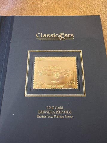 Îles Bernea. Gold medal NSU RO 80, , 1/50 Oz (.917) (Sans