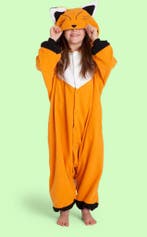 Onesie Vos Pakje 74-80 Vossenpak Kostuum Bruin Pak Peuter Bo, Ophalen of Verzenden