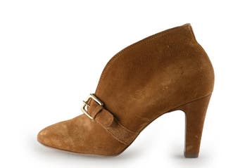 V 1969 Italia Instappers in maat 38 Bruin, Kleding | Dames, Bruin, Verzenden, Instappers, Zo goed als nieuw