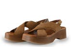 Sacha Sandalen in maat 41 Cognac, Kleding | Dames, Schoenen, Overige kleuren, Verzenden, Sandalen of Muiltjes, Zo goed als nieuw