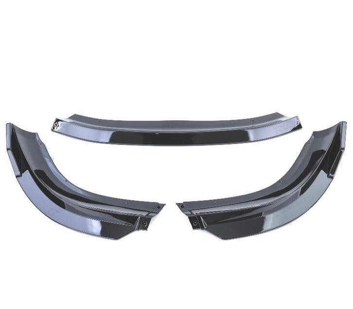 SPOILER LAME AVANT VOLKSWAGEN VW POLO 9N3 05-09 NOIR BRILLAN, Autos : Pièces & Accessoires, Carrosserie & Tôlerie, Envoi