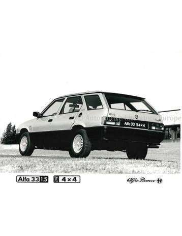 1983 ALFA ROMEO 33 1.5 4X4 PERSFOTO