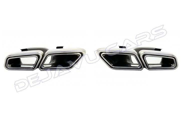 AMG Look Uitlaat tips voor Mercedes Benz E-Klasse W212, Auto diversen, Tuning en Styling, Ophalen of Verzenden