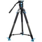 Sirui Video Tripod SVT75 Pro + SVH15 Fluid Head CM6301, Audio, Tv en Foto, Fotografie | Statieven en Balhoofden, Gebruikt, 150 tot 175 cm