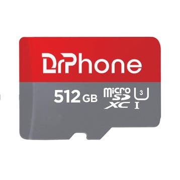 DrPhone MSI XC U3 512GB Micro SD Kaart met SD Adapter -, Verzenden, Nieuw