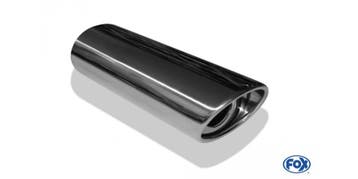 FOX Laspijp type 33 115x85 mm / lengte: 300 mm - ovaal / opg, Verzenden, Nieuw