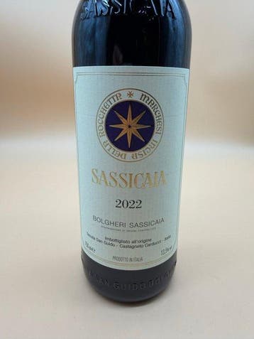 2022 Tenuta San Guido, Sassicaia - Bolgheri DOC - 1, Verzamelen, Wijnen, Nieuw