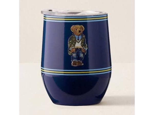 Veiling - Polo Ralph Lauren Home Polo Bear tumbler 355ml bla, Huis en Inrichting, Keuken | Keukenbenodigdheden, Nieuw